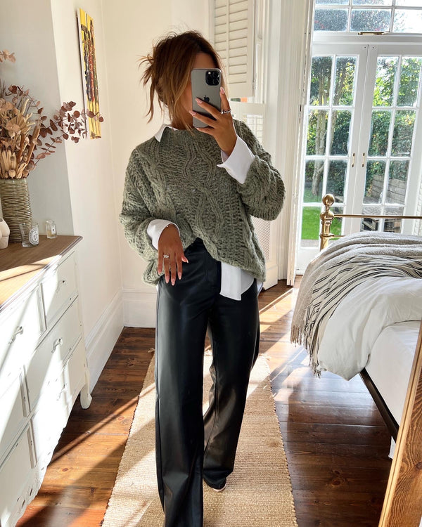 SIMONE Cable Knit Jumper (More Colours available)
