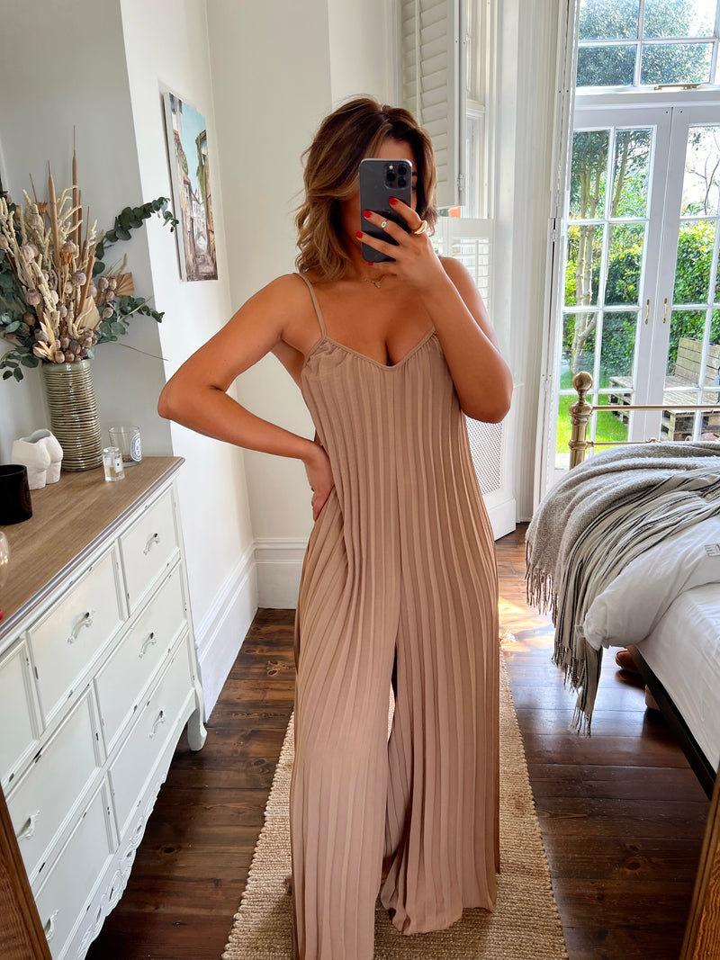 VERONA Pleated Jumpsuit (3 Colours)