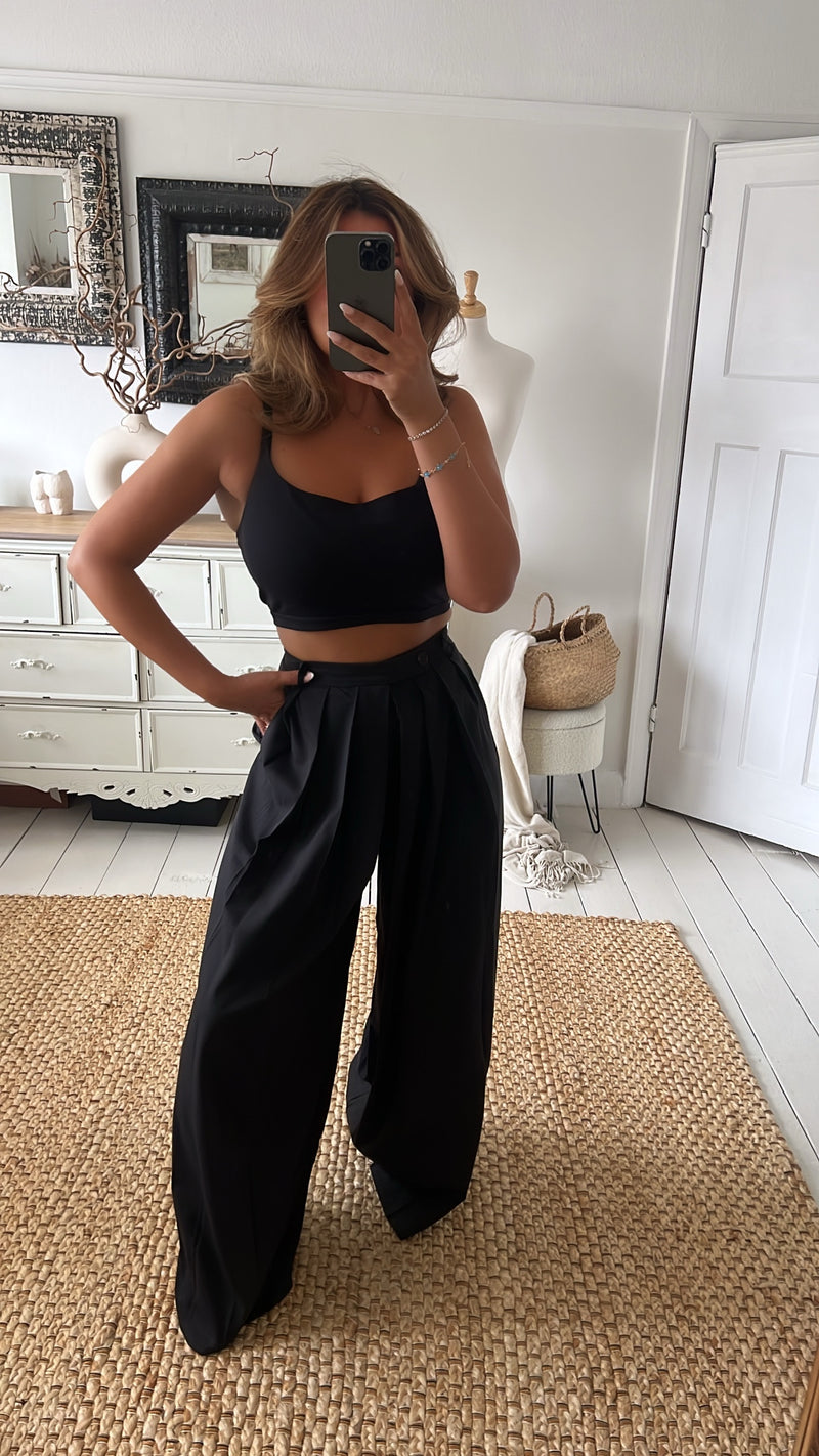 FRANKIE Darted Trousers (Two Colours)