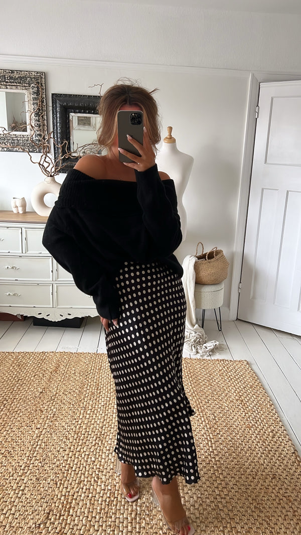 AIMEE Polkadot Skirt (Two Colours)