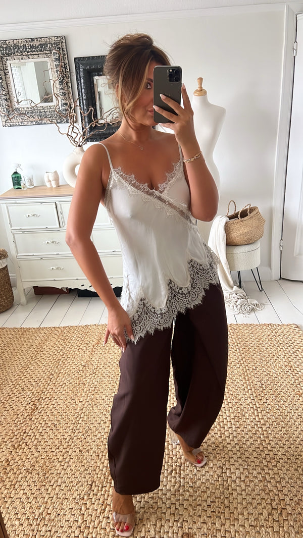 ZARAH Lace Vest (Two Colours)