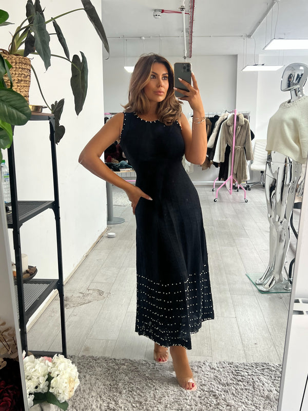 KATIE Light Knit Pearl Dress (3 colours)