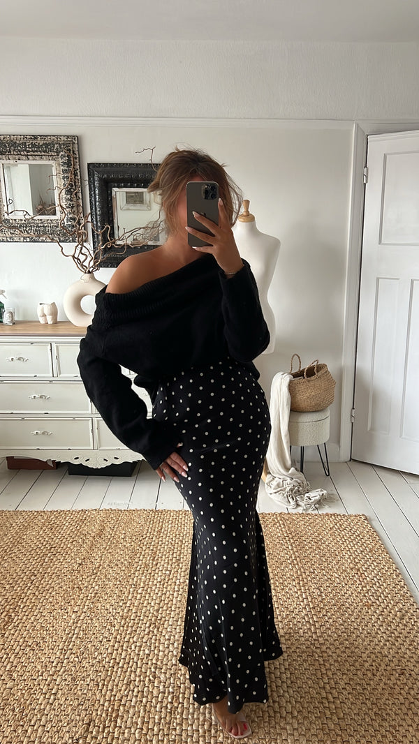 SARAH Off Shoulder Jumper (3 Colours)
