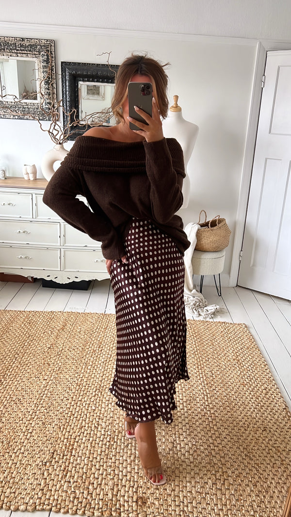 AIMEE Polkadot Skirt (Two Colours)