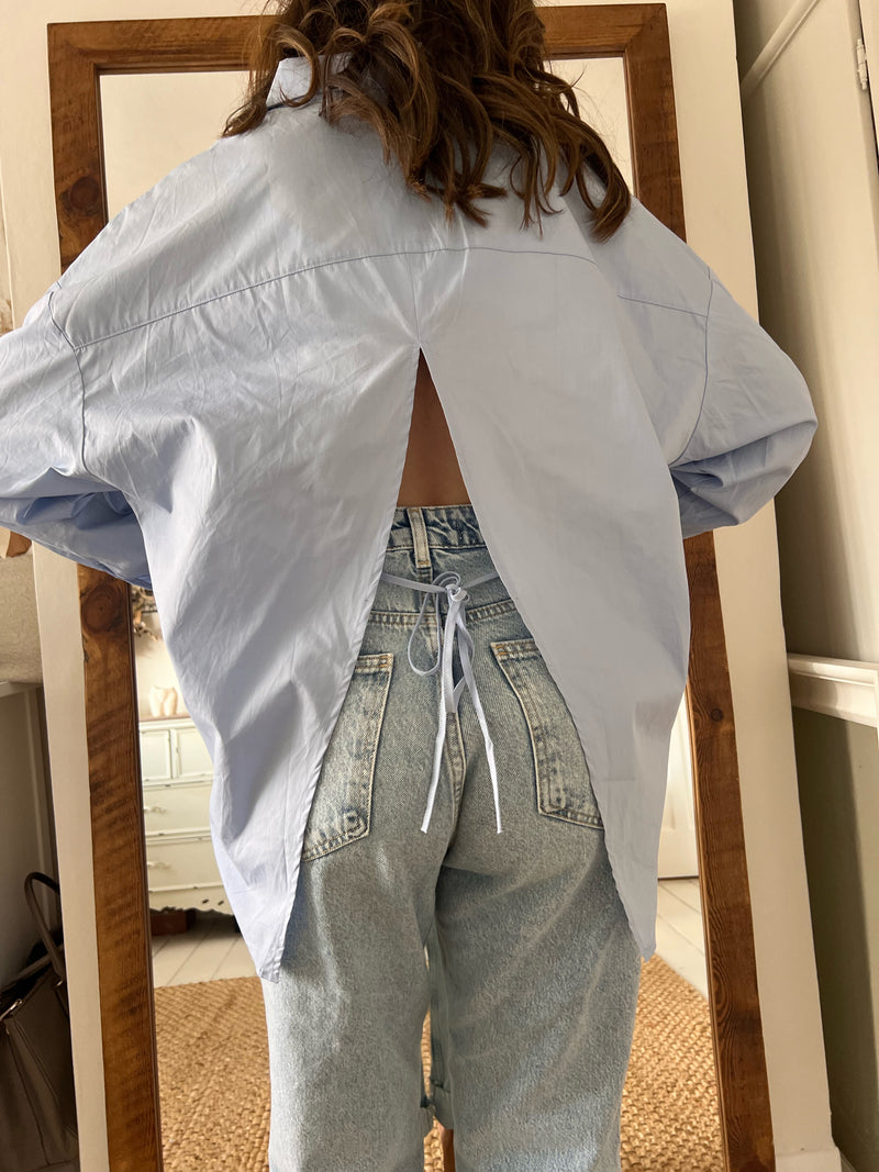 ALBA Backless Shirt