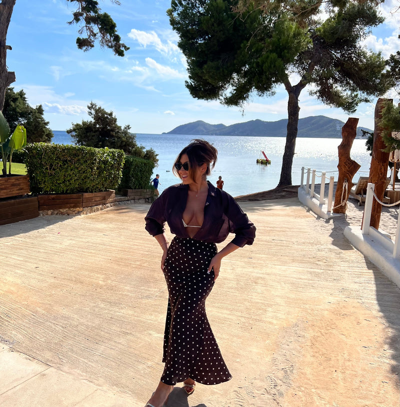 ANASTASIA Polka Dot Skirt (Two Colours)