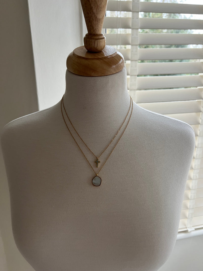 PEARL Stone Necklace