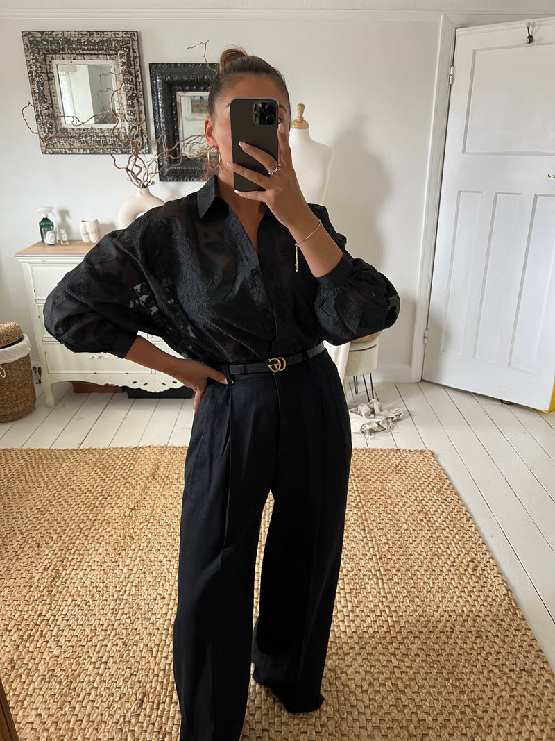 GABBIE Faux Suede Jacket