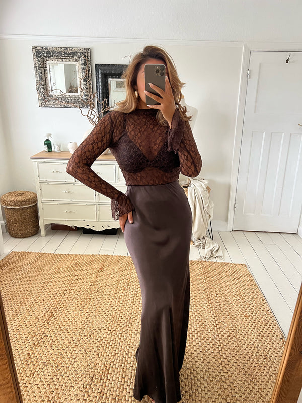 GABBIE Mesh Top