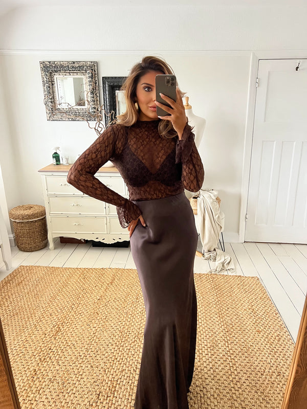 GABBIE Mesh Top