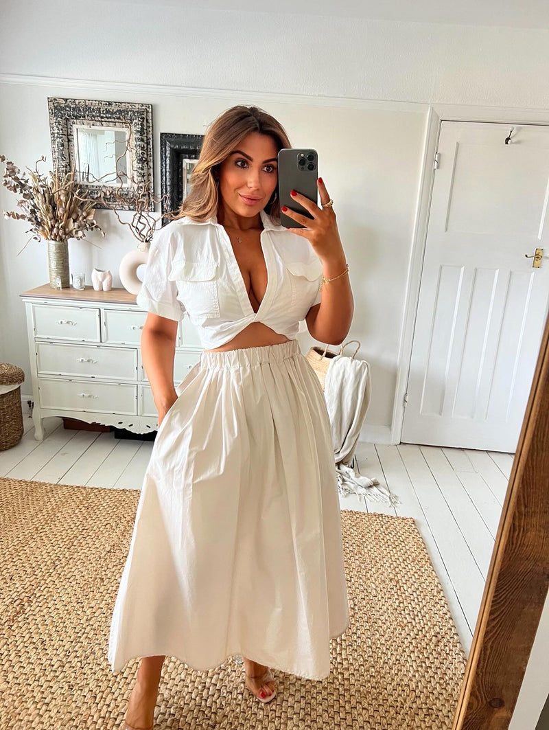 ANGEL Maxi Skirt (Two colours)