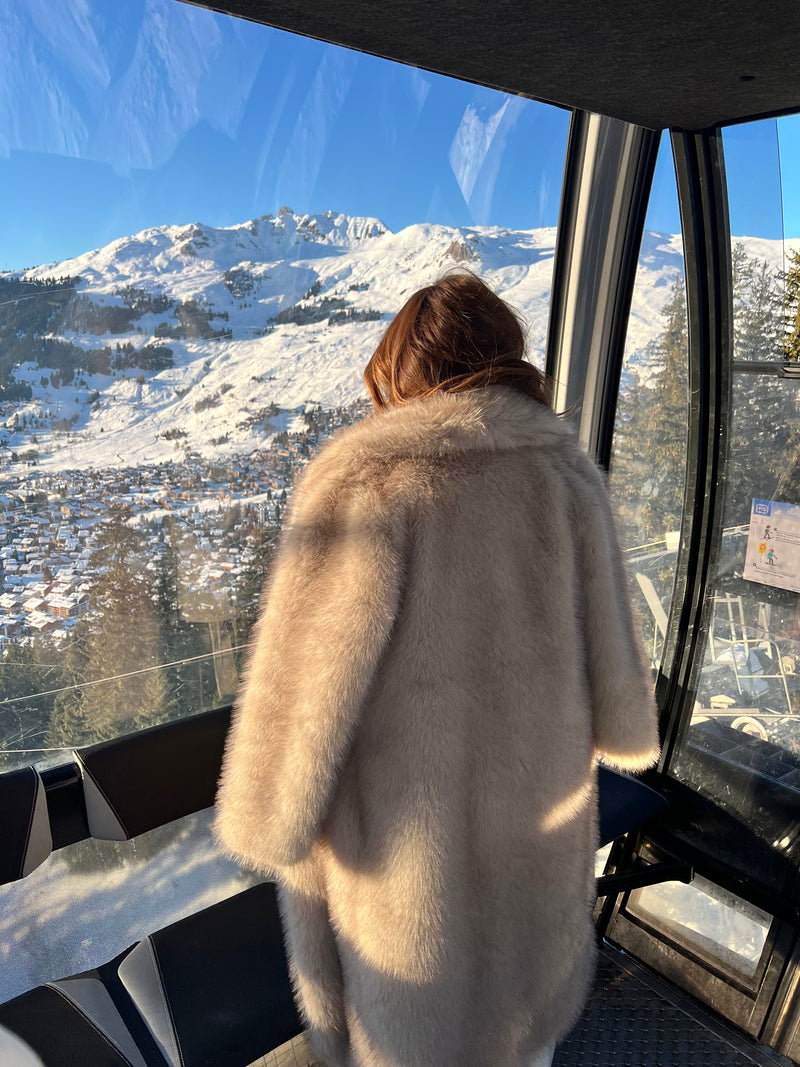 St Moritz Faux Fur Coat