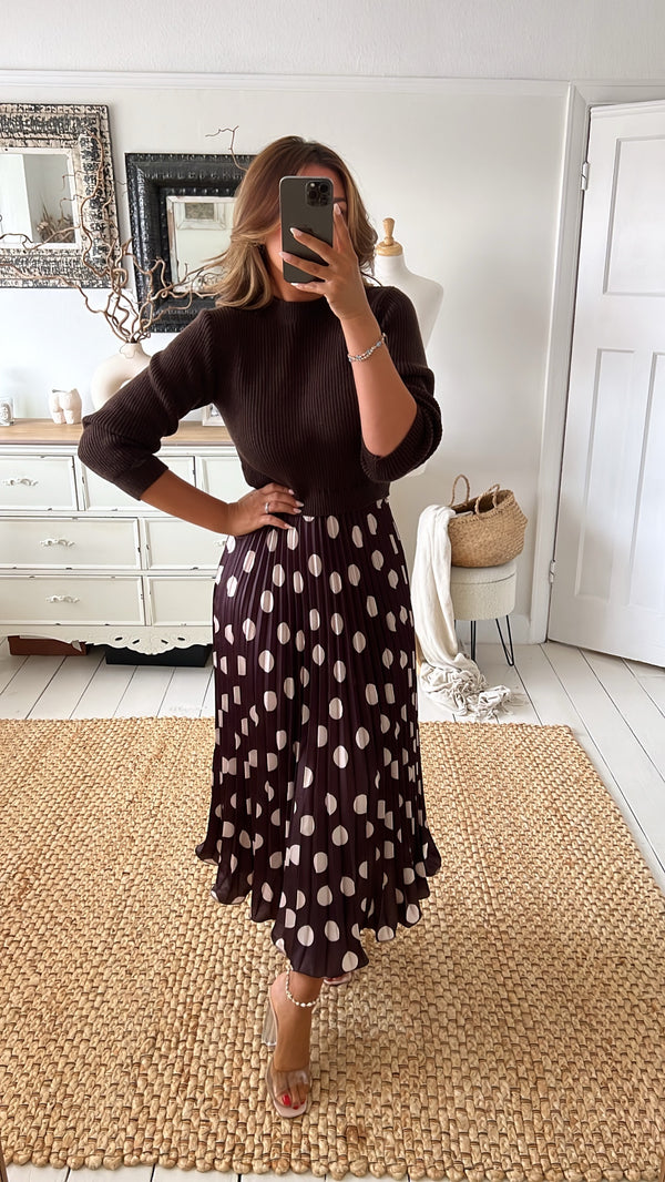ISABEL Polkadot Dress (Two Colours)
