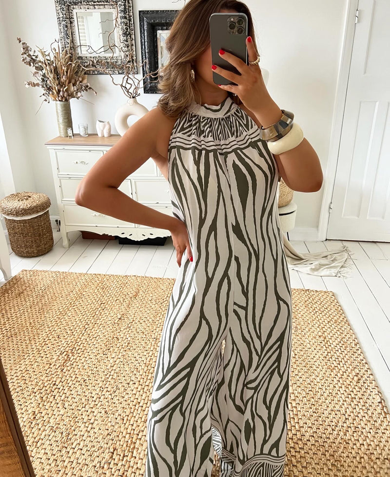 SALE HEIDI Halterneck Jumpsuit (3 colours)